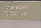 Mushroom Blackout Cellular Shade Fabric